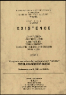 Existence. Wystawa fotografii duńskiej - zaproszenie [Dokument życia społecznego]