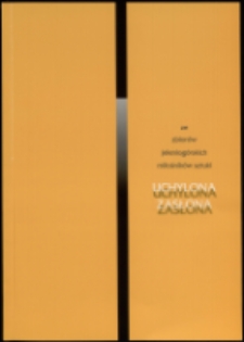 Uchylona Zasłona - katalog [Dokument życia społecznego]