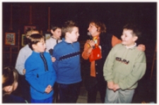 Spotkanie autorskie z Wandą Chotomską, 25.11.2002 r. (fot. 4) [Dokument ikonograficzny]