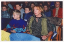 Spotkanie autorskie z Wandą Chotomską, 6.10.2003 r. (fot. 2) [Dokument ikonograficzny]