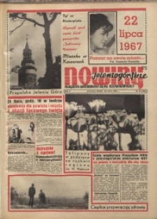 Nowiny Jeleniogórskie : magazyn ilustrowany ziemi jeleniogórskiej, R. 10, 1967, nr 29 (486)