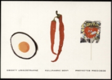 Edyta Kulla. Obiekty lekkostrawne. Miroslaw Kulla. Kulinarne boxy. Katarzyna Rogowicz. Proyectos - zaproszenie [Dokument życia społecznego]