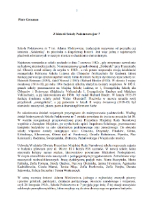 Z historii Szkoły Podstawowej nr 7 [Dokument elektroniczny]
