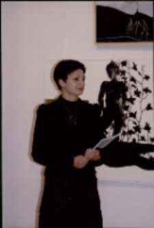 Zdjęcie z wernisażu (fot.1) [Dokument życia społecznego]