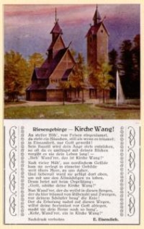 Karpacz Górny - Kościół Wang [Dokument ikonograficzny]