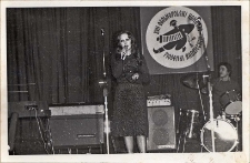 Soliści i zespoły biorące udział w eliminacjach wojewódzkich Konkursu Piosenki Radzieckiej w Obornickim Ośrodku Kultury, 16-17.02.1979 r. [Dokument ikonograficzny]