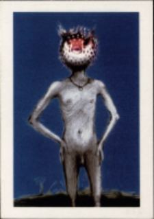 Krystian Lupa. Rysunki teatralne - poczt&oacute;wka [3] [Dokument życia społecznego]