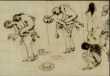 Krystian Lupa. Rysunki teatralne - pocztówka [4] [Dokument życia społecznego]