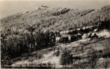 Riesengebirge. Ober - Schreiberhau Waldschlößchen mit Hochstein [Dokument ikonograficzny]