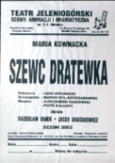 Szewc Dratewka - afisz [Dokument życia społecznego]
