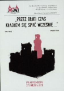 Przez długi czas kładłem się spać wcześnie... - ulotka [Dokument życia społecznego]