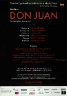 Don Juan - plakat [Dokument życia społecznego]