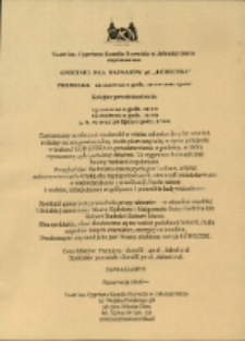 Spektakl dla Najnaj&oacute;w pt. Ł&oacute;deczka - ulotka [Dokument życia społecznego]