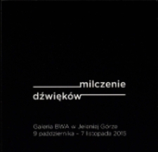 Milczenie dźwięk&oacute;w - zaproszenie [Dokument życia społecznego]