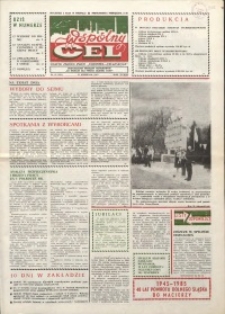 Wspólny cel : gazeta załogi ZWCH "Chemitex-Celwiskoza", 1985, nr 24 (961)