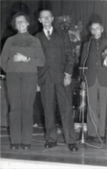 Zabawa karnawałowa klubów seniora z Trzebnicy, Pęgowa i Obornik Śląskich w Obornickim Ośrodku Kultury, 24.01.1978 r. (fot. 4) [Dokument ikonograficzny]