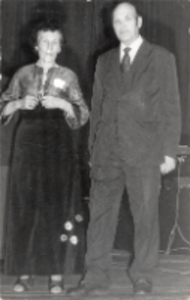 Zabawa karnawałowa klubów seniora z Trzebnicy, Pęgowa i Obornik Śląskich w Obornickim Ośrodku Kultury, 24.01.1978 r. (fot. 5) [Dokument ikonograficzny]