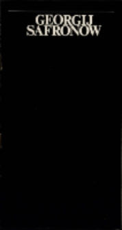 Georgij Safronow. Malarstwo, grafika, rysunek - katalog [Dokument życia społecznego]