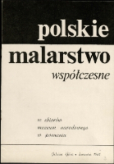 Polskie malarstwo współczesne ze zbiorów Muzeum Narodowego w Poznaniu - katalog [Dokument życia społecznego]