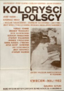 Koloryści polscy. Zbiory Muzeum Narodowego w Poznaniu - plakat [Dokumeny życia społecznego]