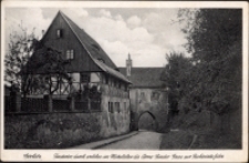 Görlitz. Finstertor durch welches im Mittelalter die Arme-Sunder-Gasse zur Richtstatte furthe [Dokument ikonograficzny]