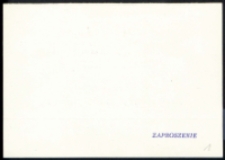 Malarstwo czeskie XX wieku - zaproszenie [Dokument życia społecznego]