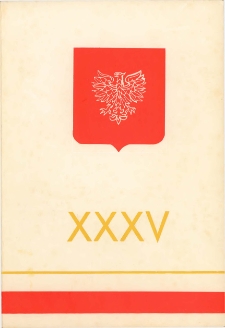 Dyplom uznania dla Wacława Urbańskiego z okazji 35. rocznicy wyzwolenia Wrocławia, maj 1981 r.