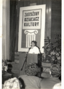 Wojewódzka inauguracja roku kulturalnego i sezonu artystycznego 1987/1988, 26.10.1987 r. (fot. 3) [Dokument ikonograficzny]