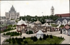 Blick vom Wasserschloss [Dokument ikonograficzny]