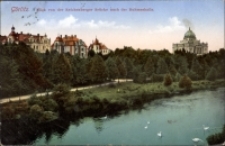 Görlitz. Blick von der Reichenbergar Brucke nach der Ruhmeshalle [Dokument ikonograficzny]