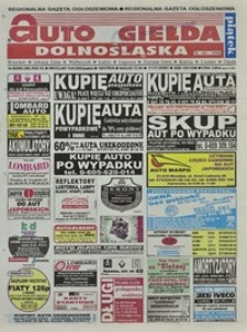 Auto Giełda Dolnośląska : regionalna gazeta ogłoszeniowa, 2002, nr 26 (862) [15.03]