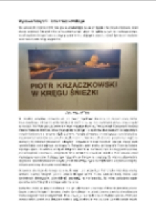 Wystawa fotografii Piotra Krzaczkowskiego [Dokument elektroniczny]