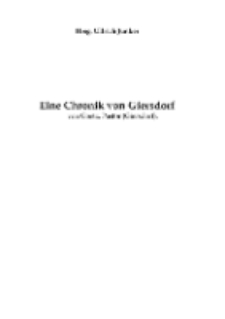 Eine Chronik von Giersdorf [Dokument elektroniczny]