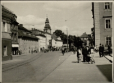 [Jelenia Góra (Cieplice) - Plac Piastowski - widok na wschód] [Dokument ikonograficzny]