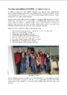 Finał etapu wojewódzkiego OMKK PTTK „Poznajemy Ojcowiznę” [Dokument elektroniczny]