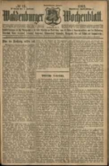 Waldenburger Wochenblatt, Jg. 58, 1912, nr 11