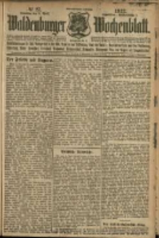 Waldenburger Wochenblatt, Jg. 58, 1912, nr 27