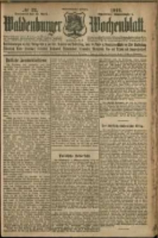 Waldenburger Wochenblatt, Jg. 58, 1912, nr 32