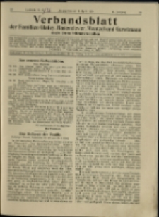 Verbandsblatt der Familien Glafey, Hasenclever, Mentzel und Gerstmann, Jg. 15, 1925, nr 35-36