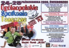 Ogólnopolskie Spotkania Taneczne : o puchar Toyoty : 24-25 pażdziernika 2009