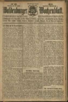 Waldenburger Wochenblatt, Jg. 58, 1912, nr 63