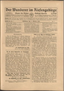 Der Wanderer im Riesengebirge, 1920, nr 8