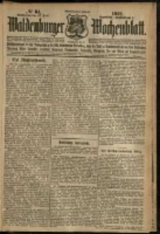 Waldenburger Wochenblatt, Jg. 58, 1912, nr 64