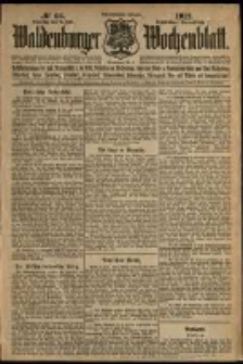 Waldenburger Wochenblatt, Jg. 58, 1912, nr 66
