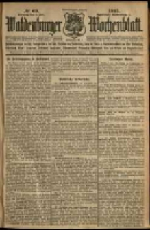 Waldenburger Wochenblatt, Jg. 58, 1912, nr 69