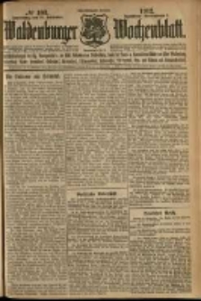Waldenburger Wochenblatt, Jg. 58, 1912, nr 103