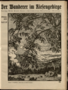 Der Wanderer im Riesengebirge, 1933, nr 10