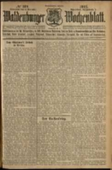 Waldenburger Wochenblatt, Jg. 58, 1912, nr 119