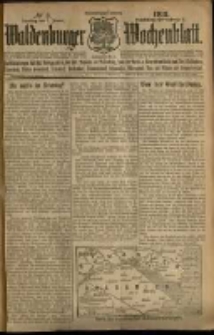 Waldenburger Wochenblatt, Jg. 59, 1913, nr 3