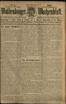 Waldenburger Wochenblatt, Jg. 59, 1913, nr 5